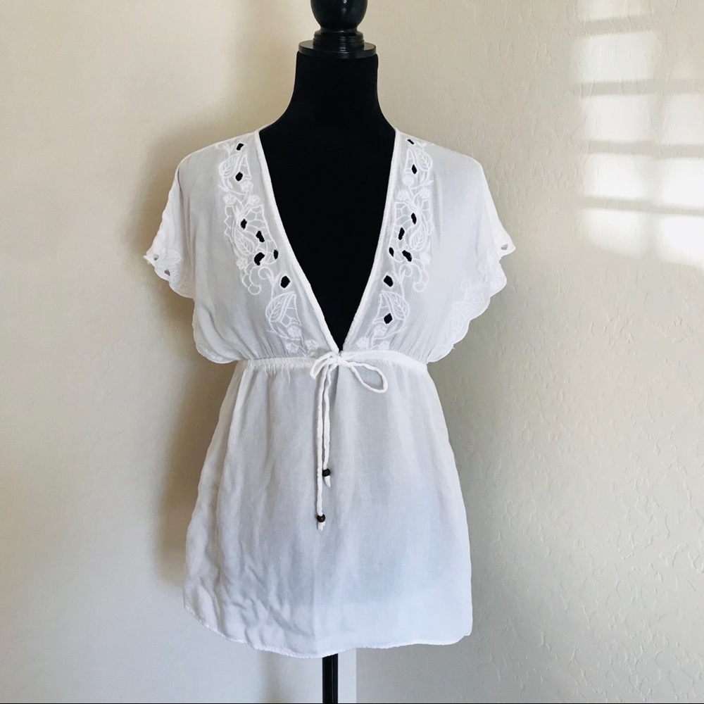 Motherhood maternity swim cover-up size small